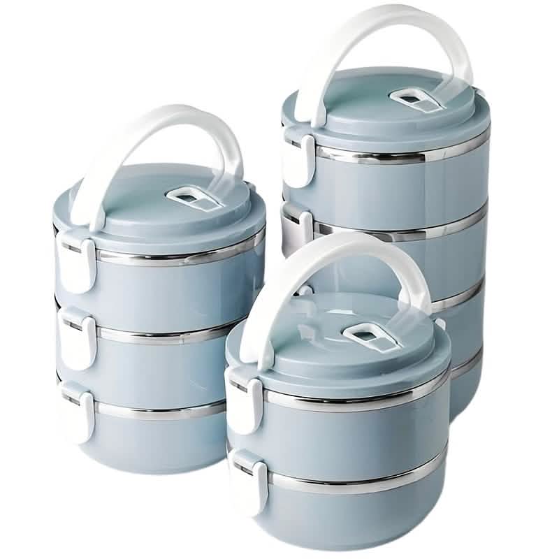 Stainless Steel Insulated Bento Lunch Box – 2/3/4 Layer DailySale