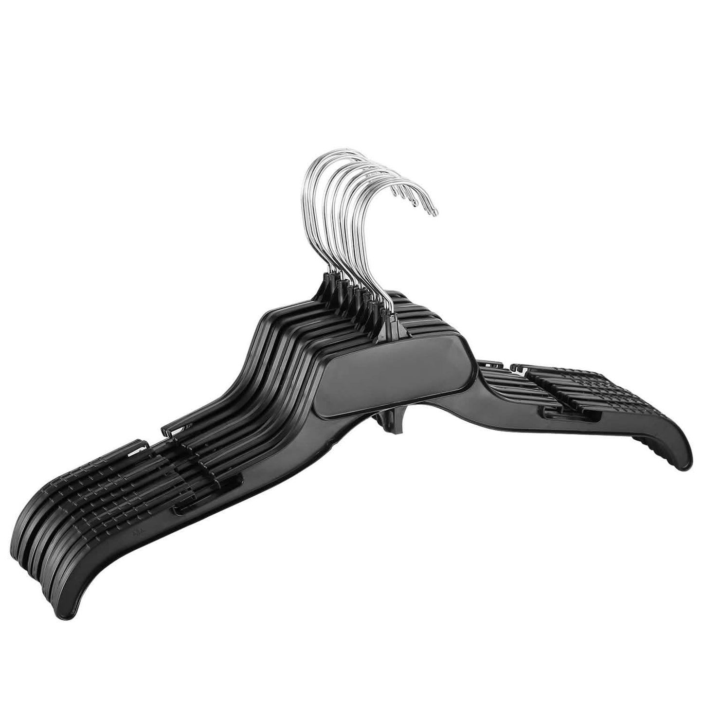 10-Pack: Clothes Hanger Non-Slip Notched Space-Saving DailySale