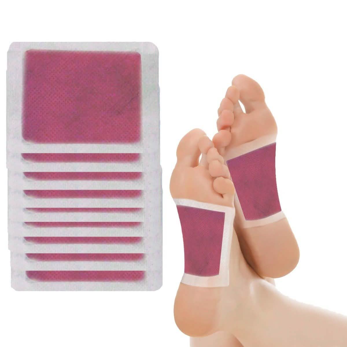 10-Pack: Detoxifying Scented Bamboo Foot Pads DailySale