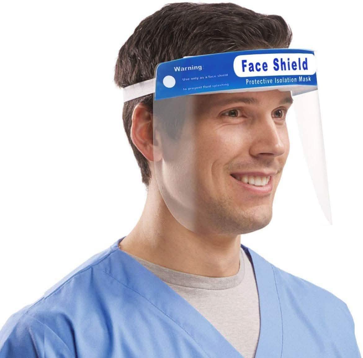 10-Pack: Face Protection Shields DailySale
