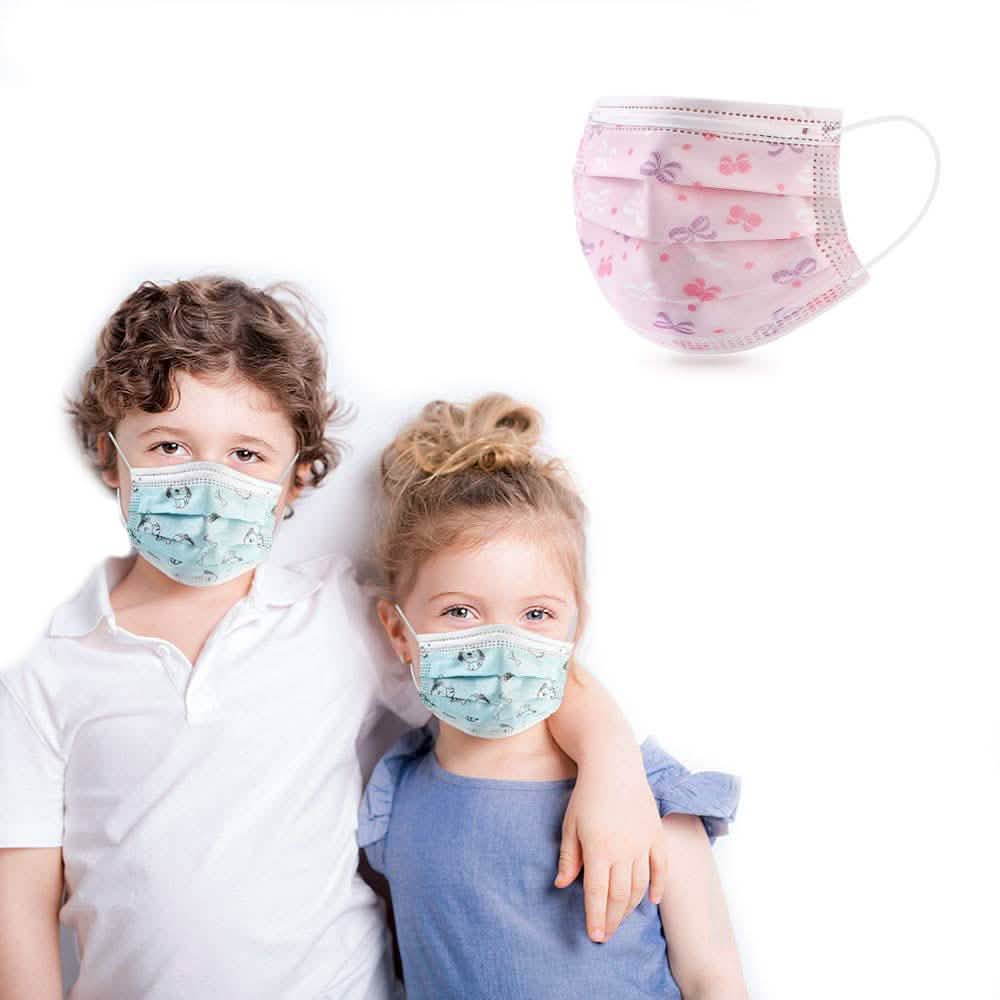 10-Pack: Kids Disposable Face Mask DailySale