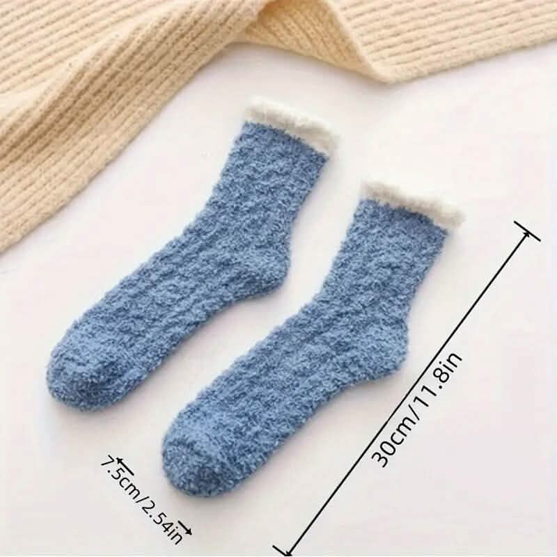 10-Pairs: Coral Fleece Crew Socks DailySale