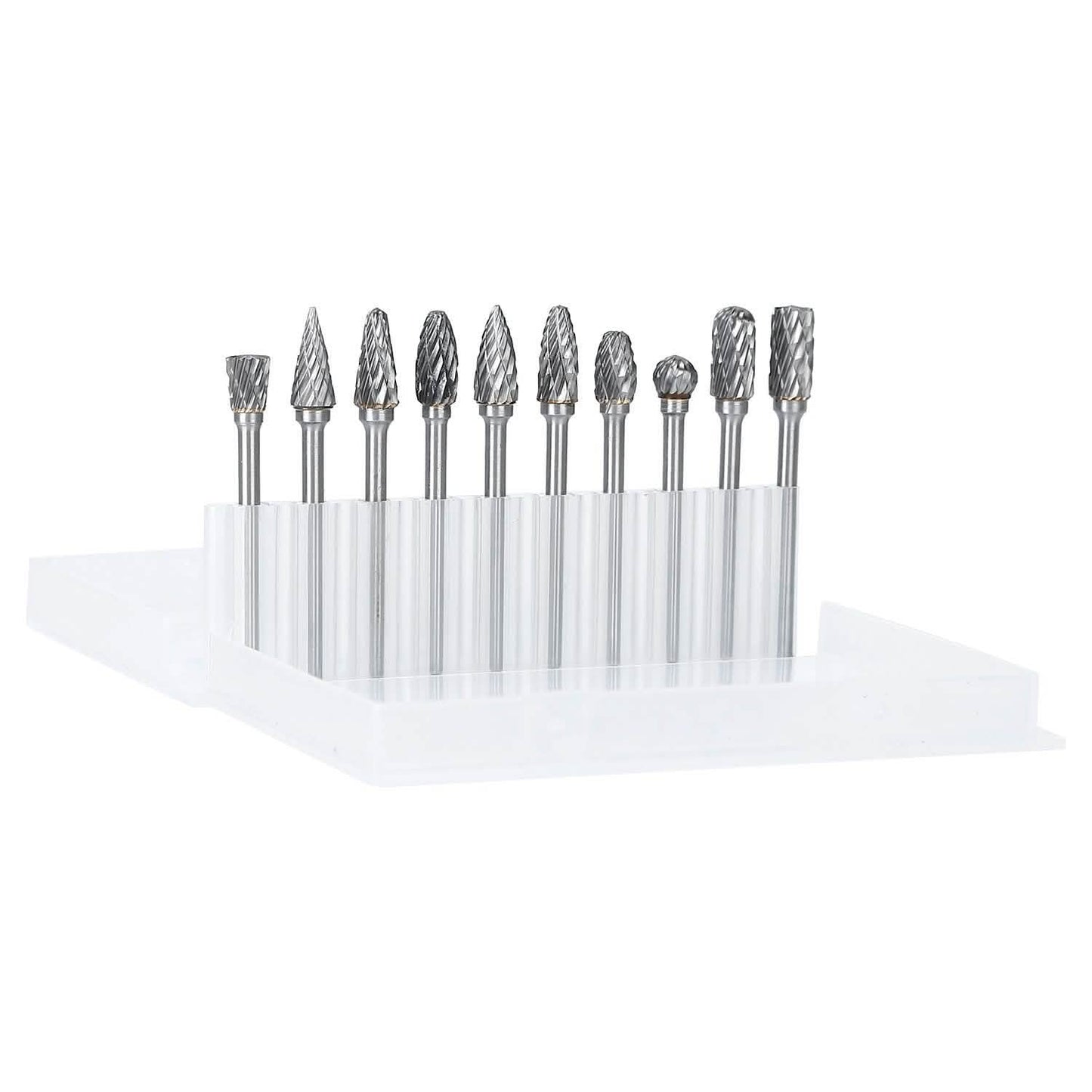 10-Piece: Double Cut Carbide Rotary Die Grinder Bit Set DailySale