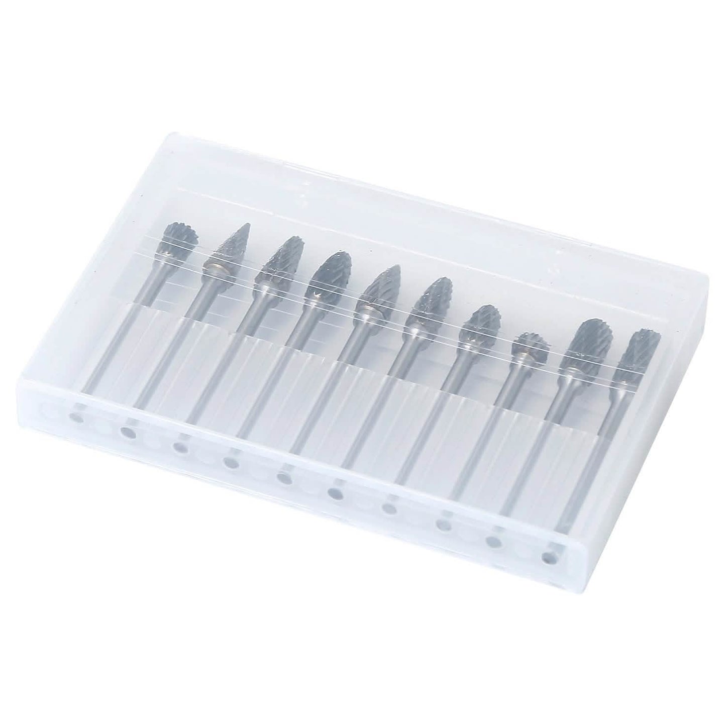 10-Piece: Double Cut Carbide Rotary Die Grinder Bit Set DailySale