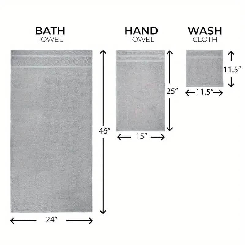 10-Piece: Towel Set with Upgraded Softness & Durability DailySale