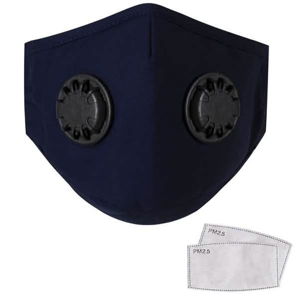 10-Pieces: Double Breathing Valve PM 2.5 Mask Respirator DailySale