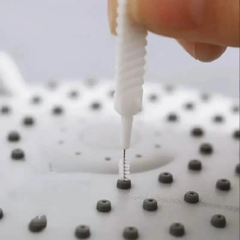 10-Pieces Set: Easy-Clean Shower Nozzle Brushes - Hassle-Free Showerhead Crevices Cleaner DailySale