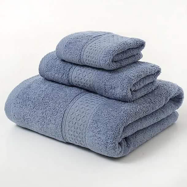 100% Cotton Premium Ring Spun Towel Set DailySale