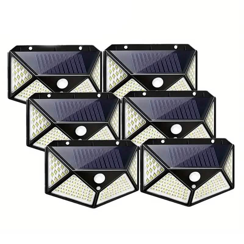 100-LED Solar Rechargeable Outdoor Light DailySale