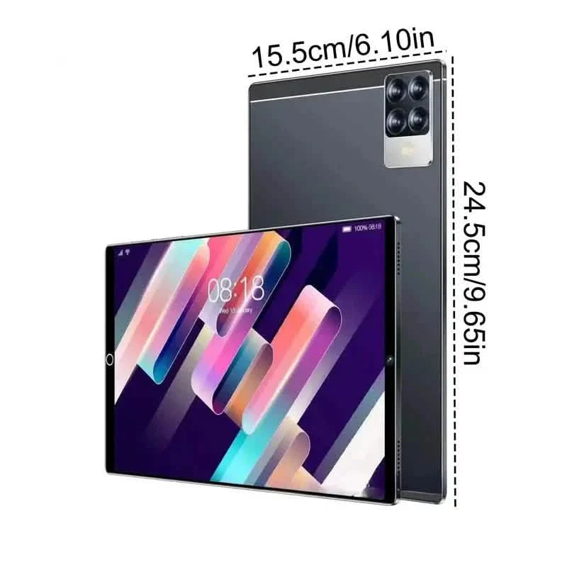 10.1-Inch Smart 5G Tablet - Dual SIM Card Slots, 8GB RAM, 256GB Storage, 24MP+48MP Camera + More DailySale