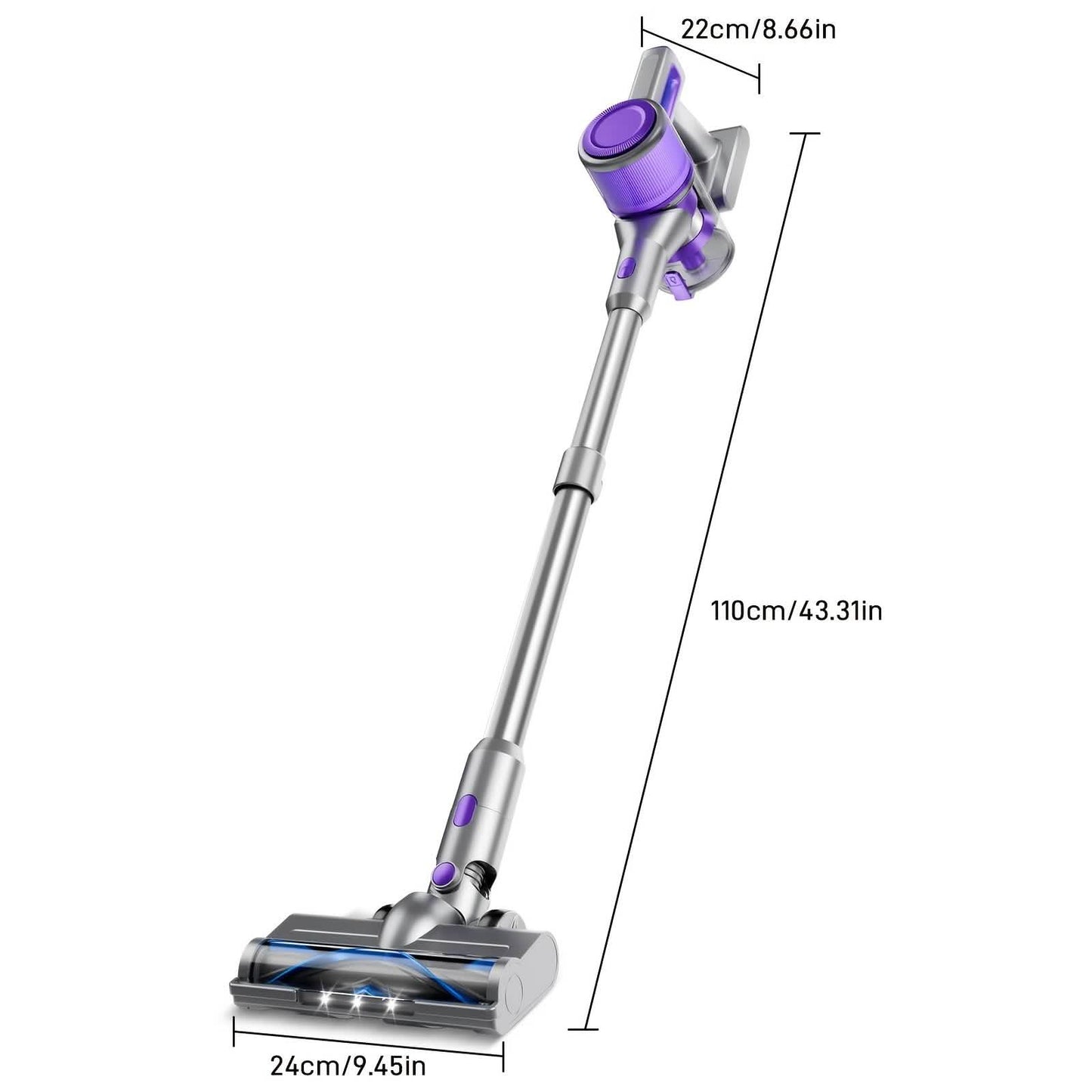 Powerful Suction Stick Vacuum Cleaner – MAX 70Kpa DailySale