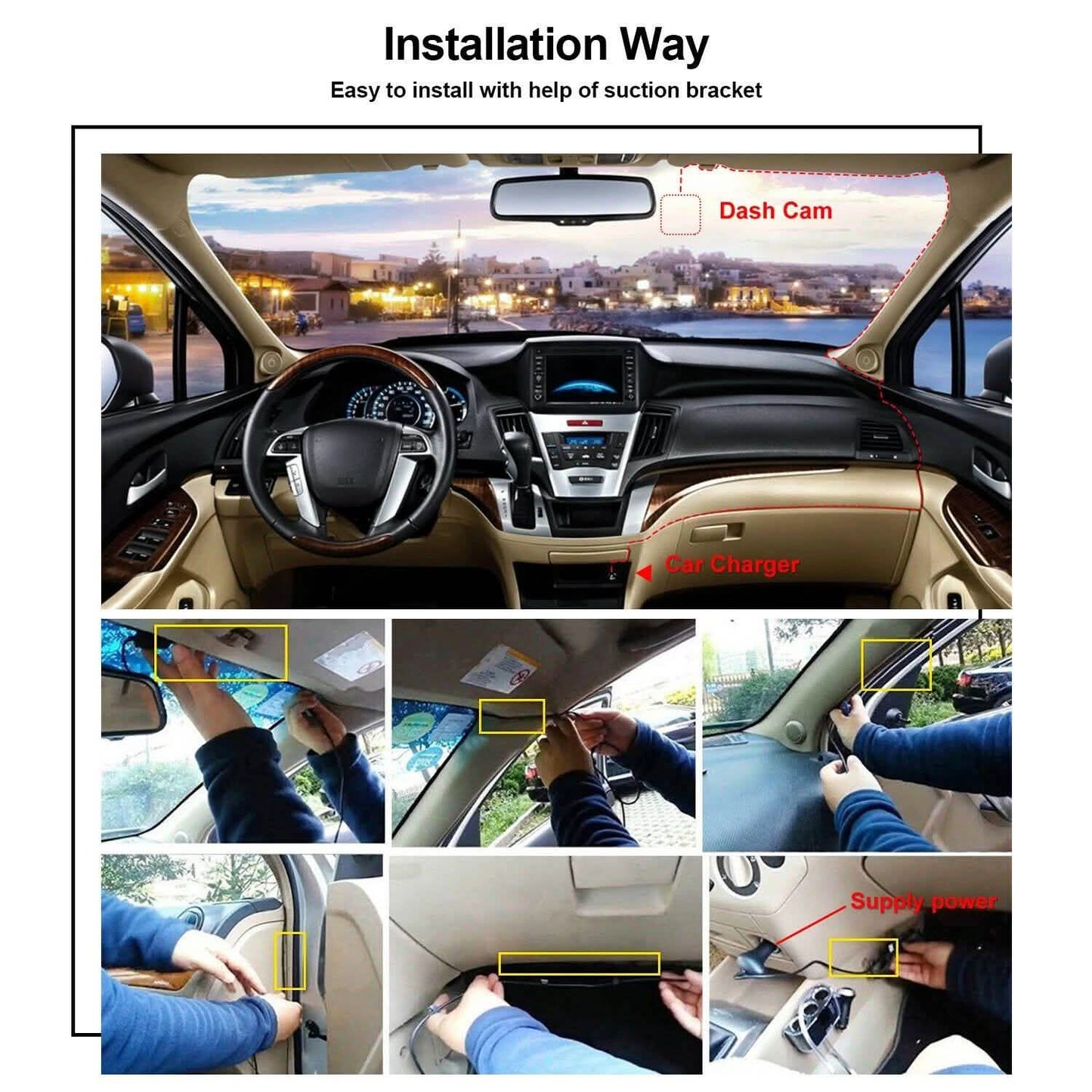 1080p Car Dashboard DVR Camera Video Recorder DailySale