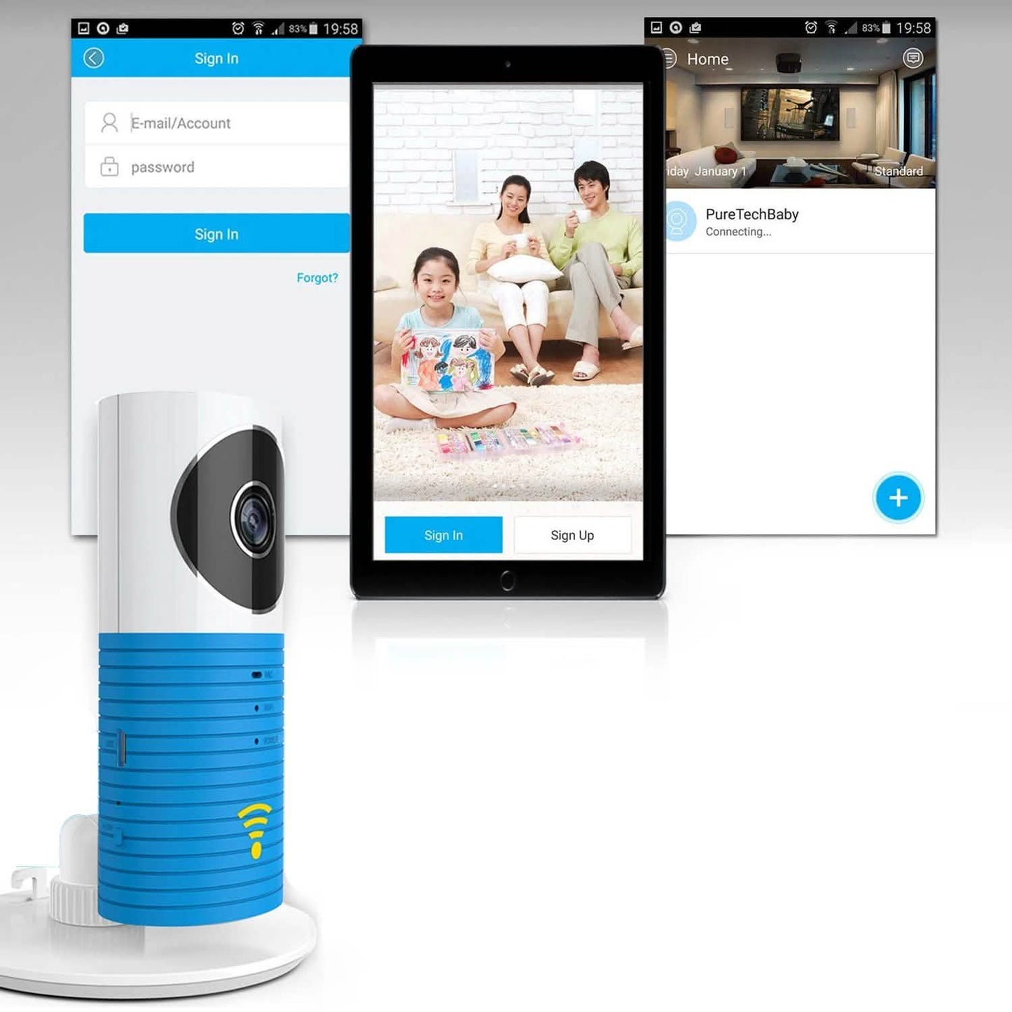 1080P HD IP Wireless Smart WiFi CCTV Camera Video Baby Monitor Camera DailySale