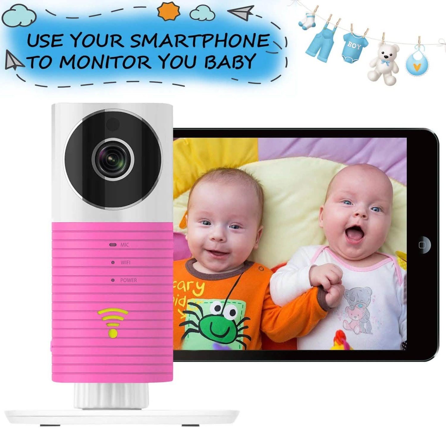 1080P HD IP Wireless Smart WiFi CCTV Camera Video Baby Monitor Camera DailySale