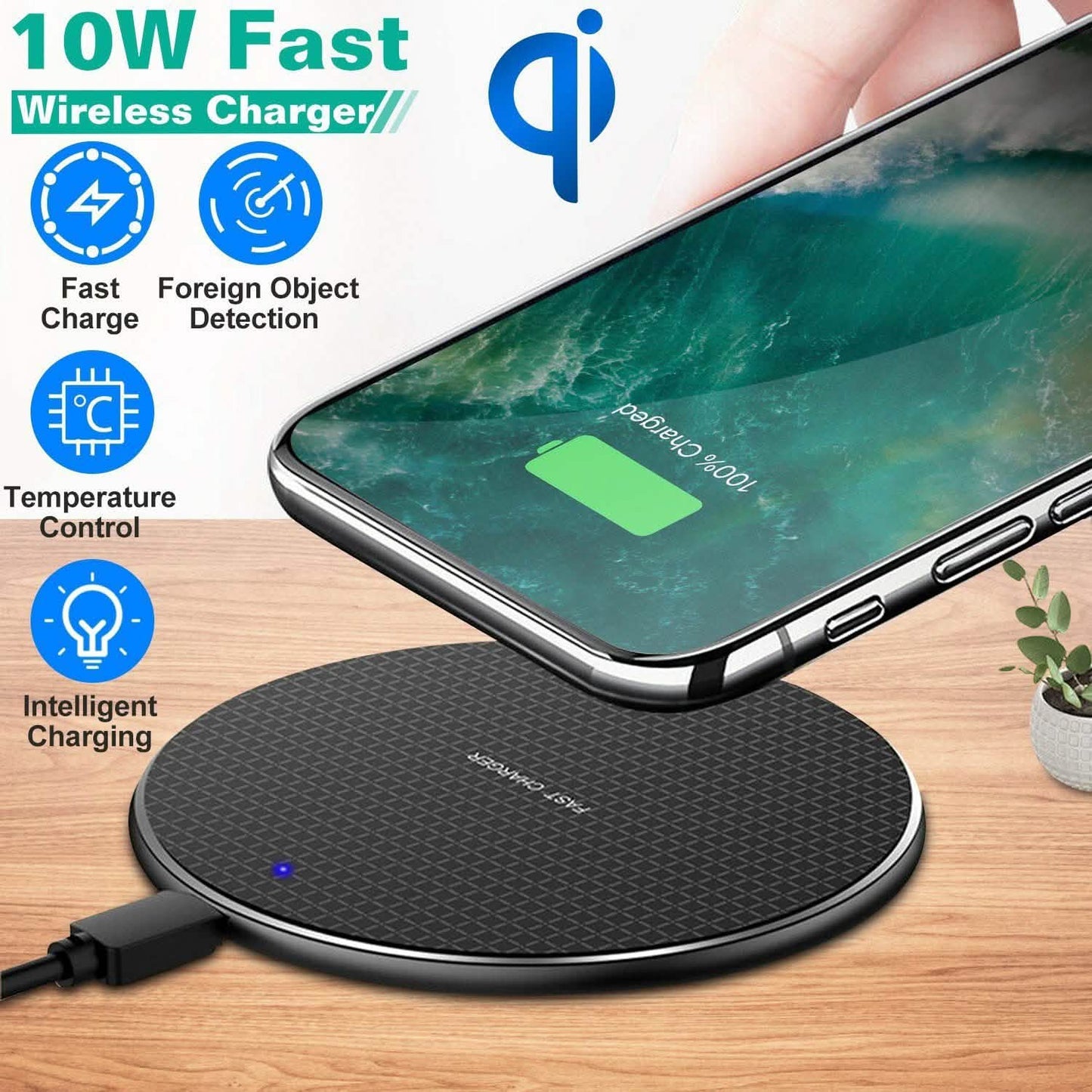 10W Qi Wireless Charger DailySale
