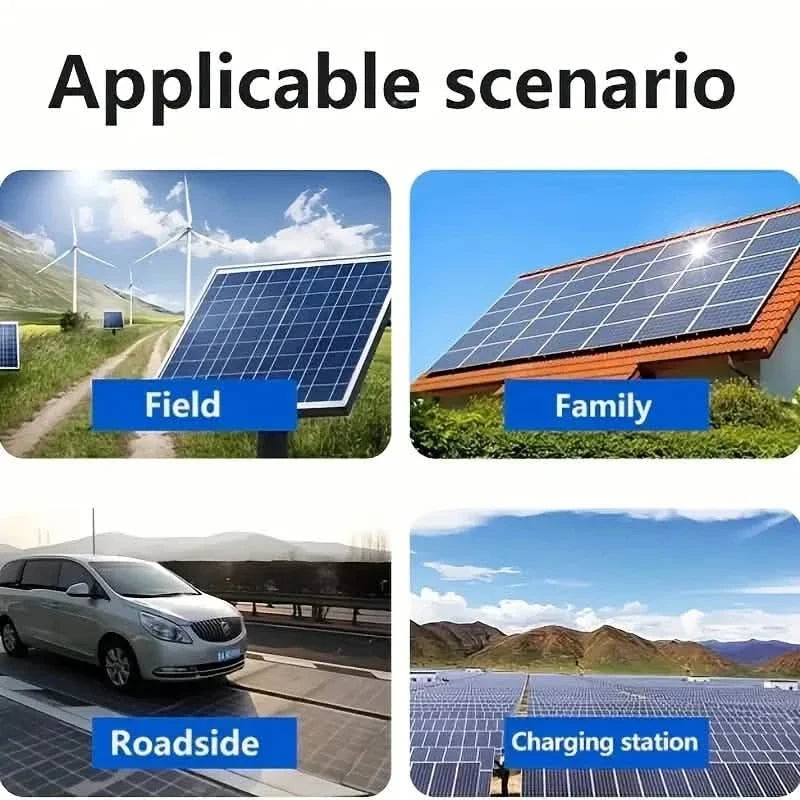 10W Solar Panel 18V Solar Cell 60A&100A Controller Solar Panels DailySale