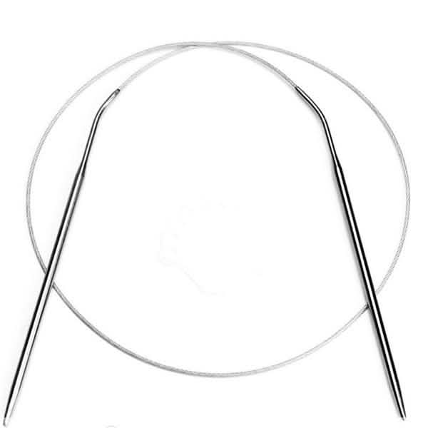 11-Pack: Stainless Steel Circular Knitting Needles Circular Knitting Pins DailySale