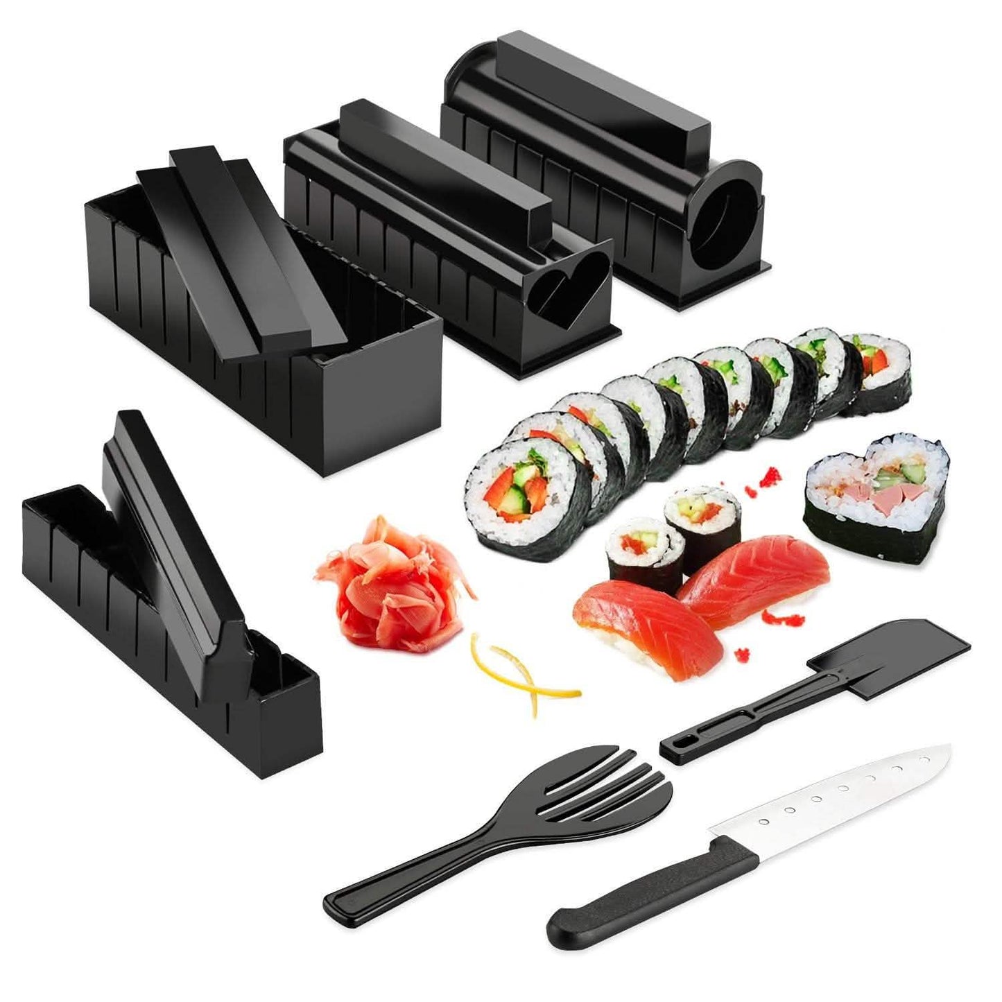 11-Piece: DIY Sushi Making Kit Tools Set DailySale