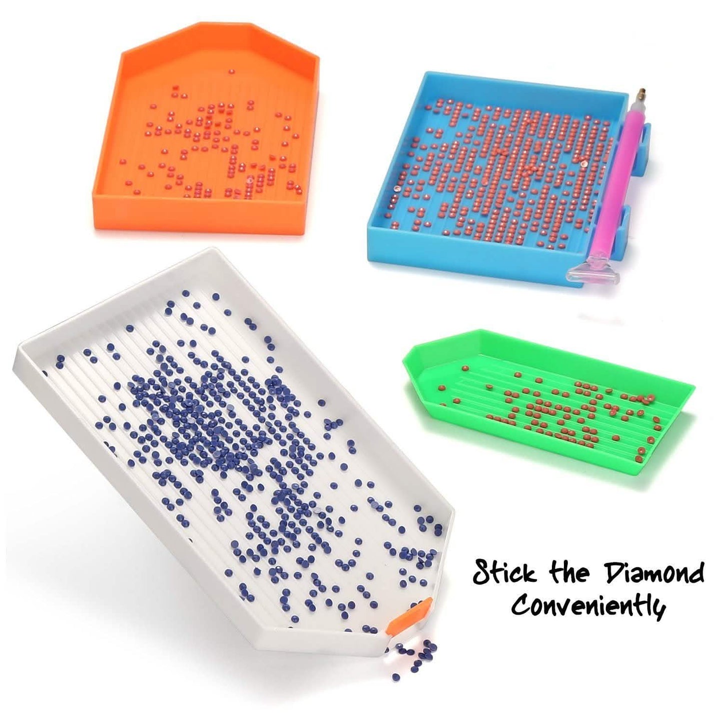 117-Piece: 5D Diamond Painting Tools Accessories Kit DailySale