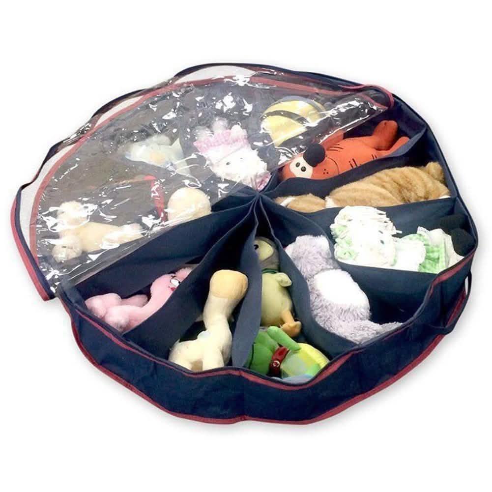 12-Compartment Round Shoe Organizer DailySale