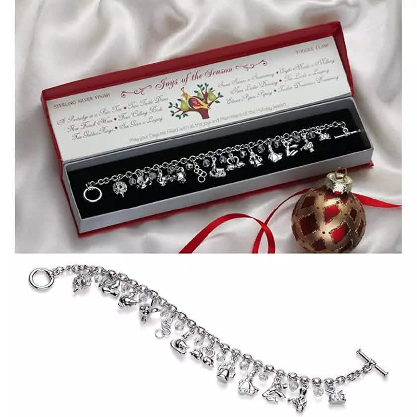 12 Days of Christmas Charm Bracelet DailySale