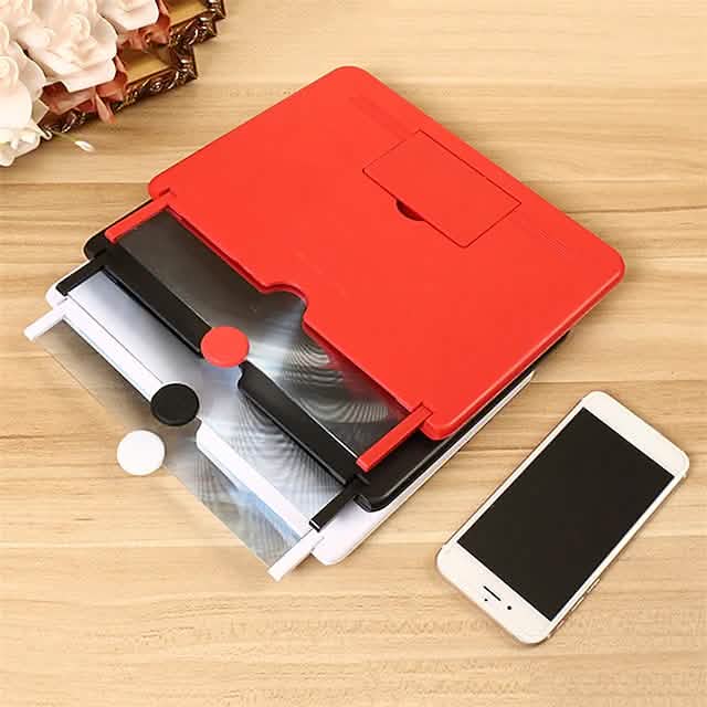 12 inch 3D Mobile Phone Screen Magnifier HD Video Amplifier with Foldable Holder DailySale