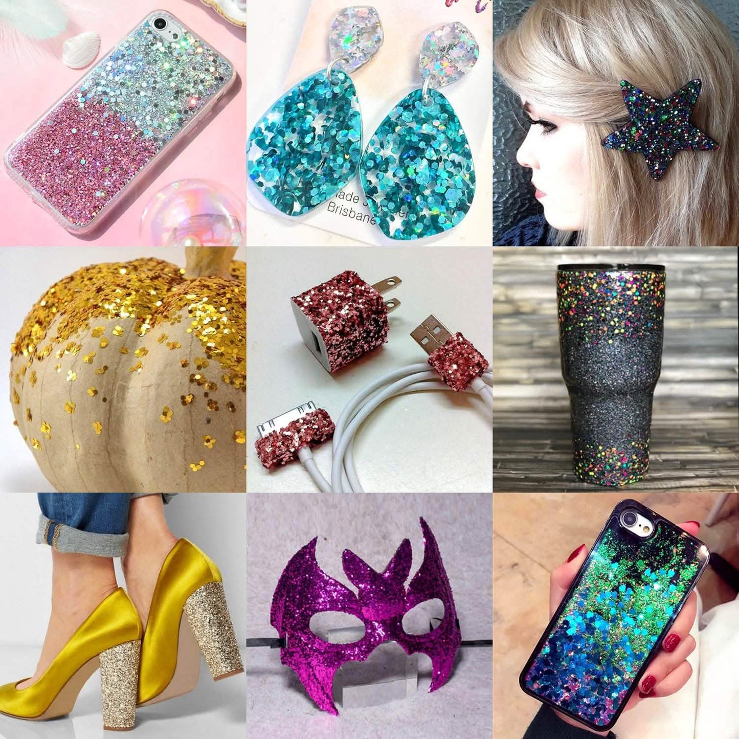 12-Piece: Holographic Chunky Glitters DailySale
