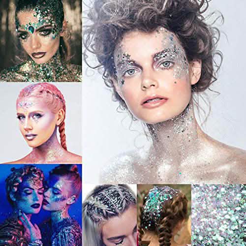 12-Piece: Holographic Chunky Glitters DailySale