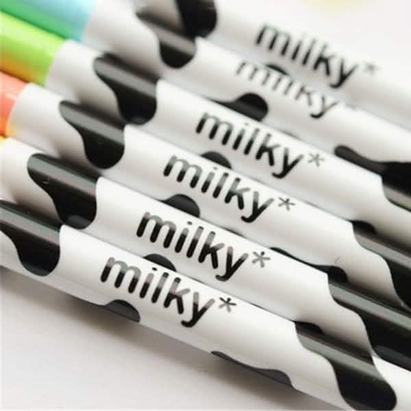 12-Piece: Milky Cow Multicolor Gel Pens DailySale