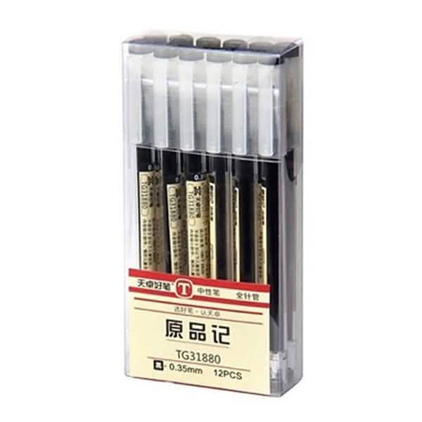 12-Piece Set: 0.35mm Water-based Pen Gel Pen DailySale