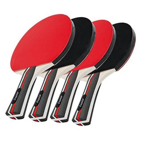 12-Piece Set: Table Tennis Rackets and Balls DailySale
