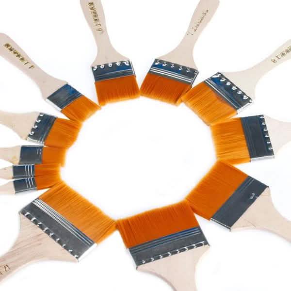 12-Pieces: Wooden Oil Painting Brush DailySale
