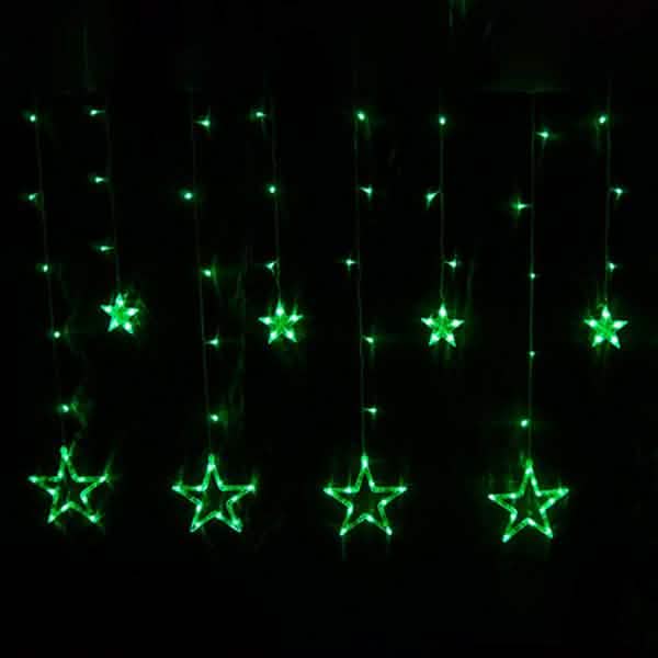 12 Stars 138 LED Curtain String Lights DailySale