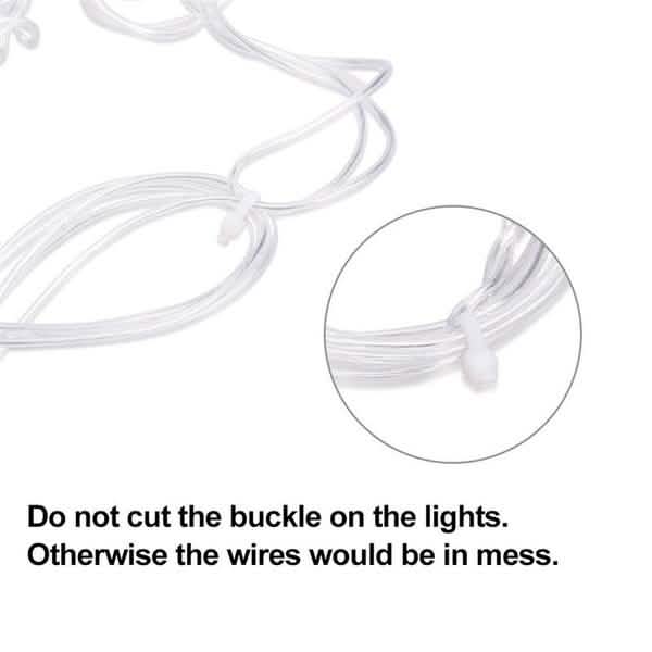 12 Stars 138 LED Curtain String Lights DailySale