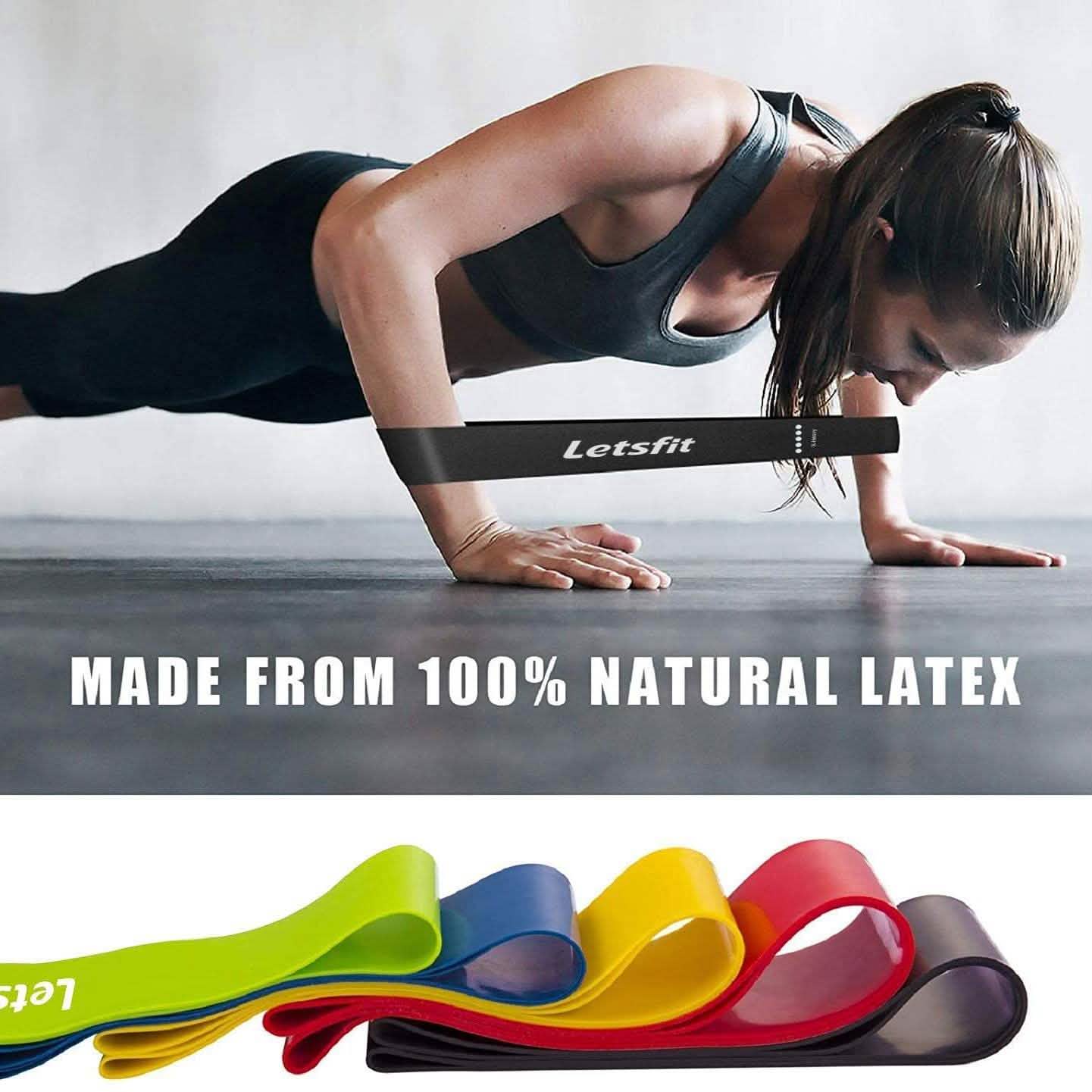 12 x 2 Letsfit Resistance Loop Bands DailySale