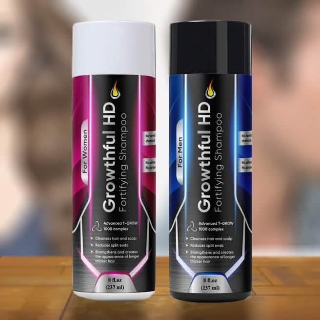 Growthful HD Fortifying Shampoo For Men and Women DailySale