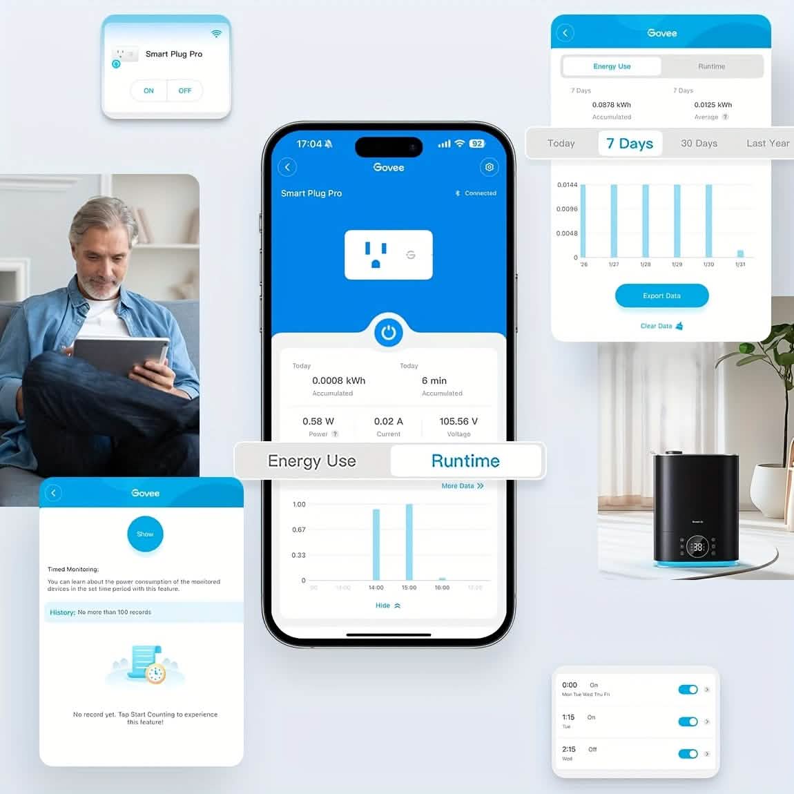 2-Pack: WiFi Smart Plug – 15A, Timer & App Control, Works with Alexa & Google Home DailySale