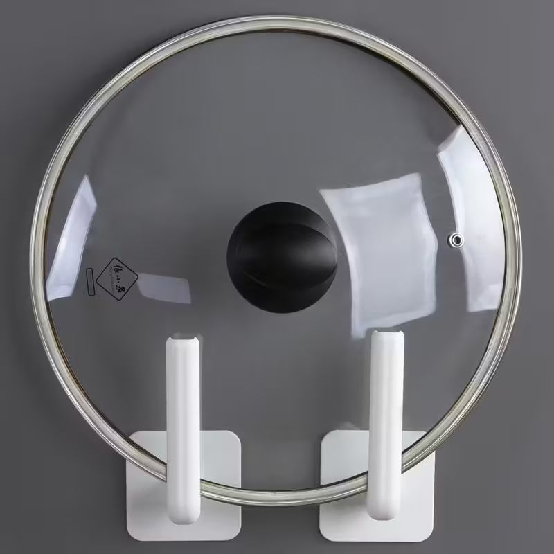 4-Pack: Adhesive Toilet Paper Holder, Wall Mount, White & Black DailySale