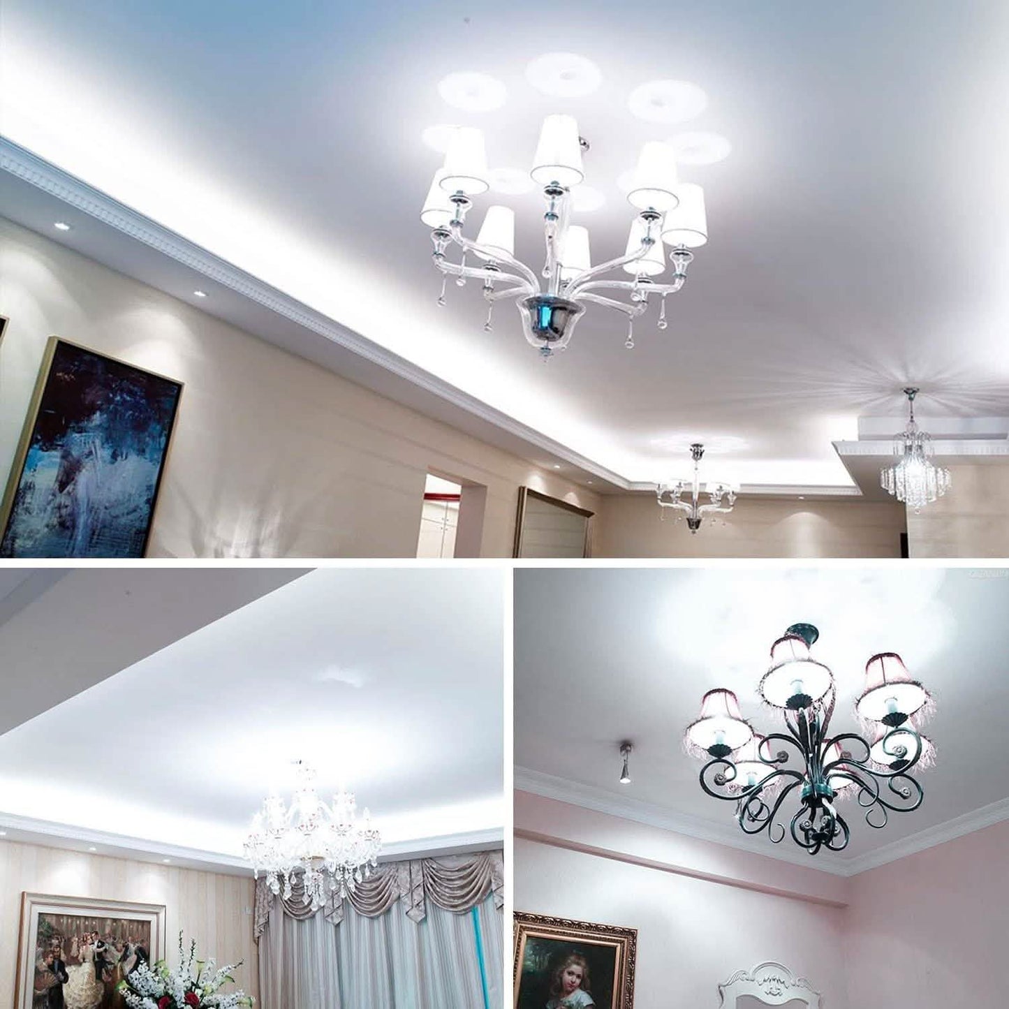 12W LED Candelabra Bulb Non-Dimmable 100-Watt Light Bulbs Equivalent DailySale