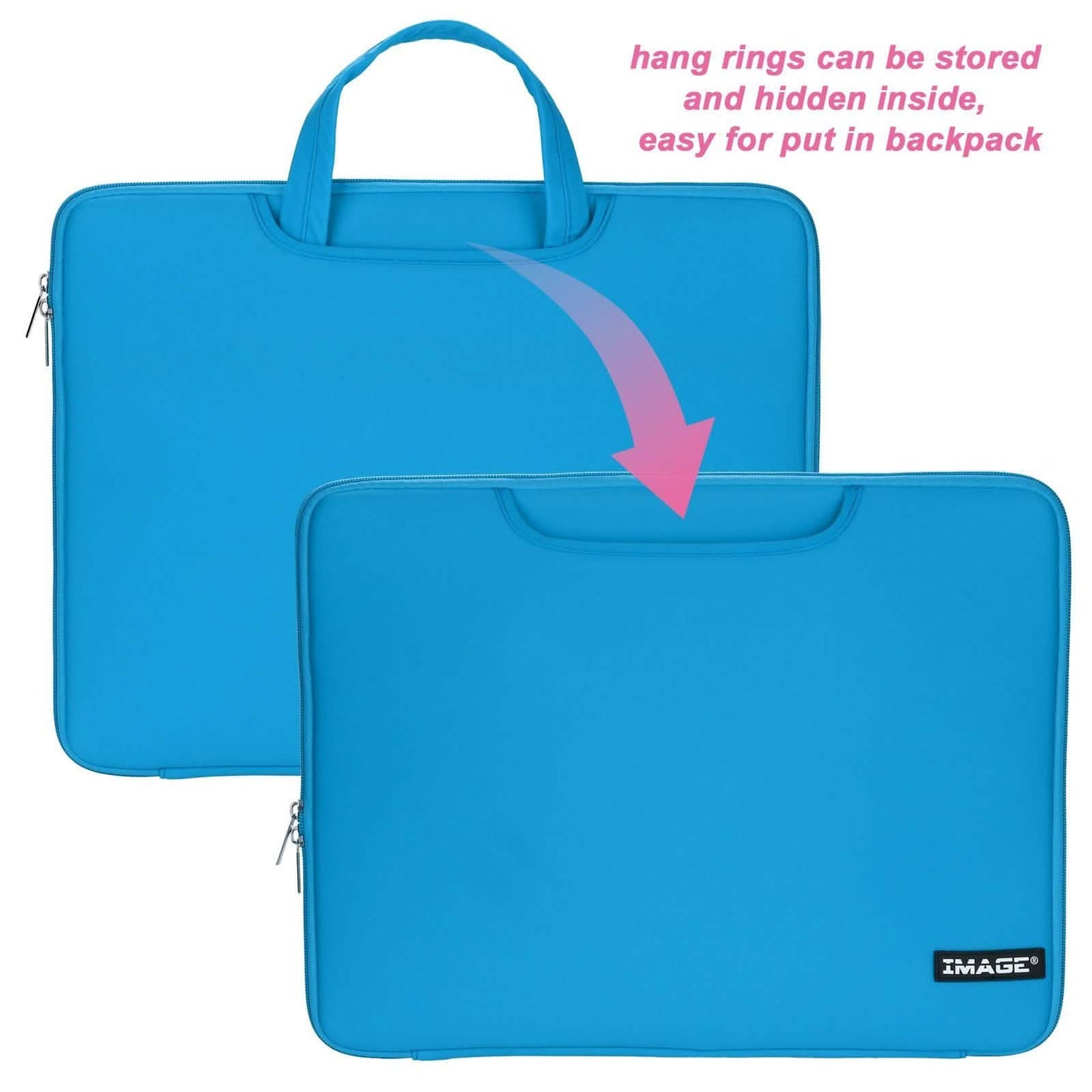 14-Inch Laptop Sleeve Travel Storage Case Pouch Cover with Pockets DailySale