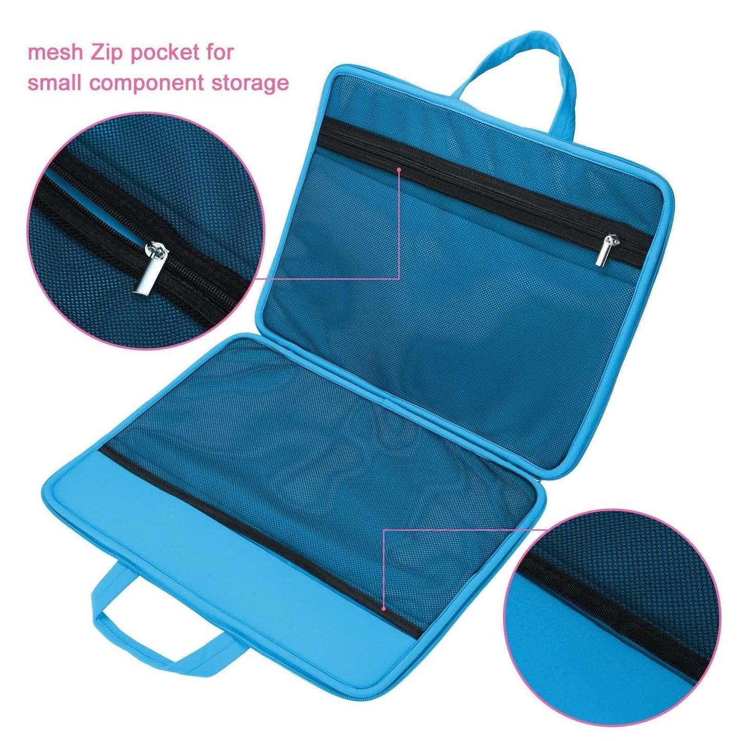 14-Inch Laptop Sleeve Travel Storage Case Pouch Cover with Pockets DailySale