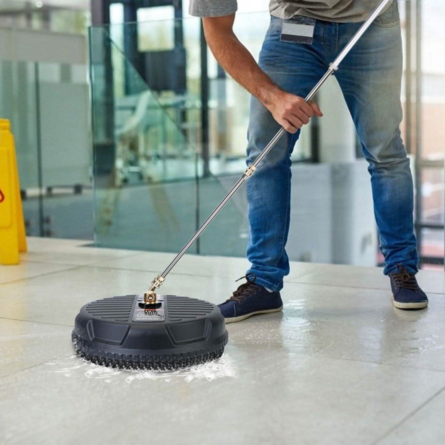 15" High Pressure Flat Surface Cleaner DailySale
