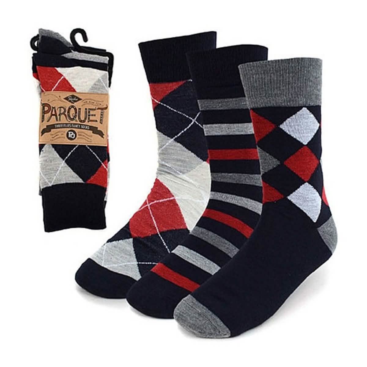 15 Pairs: Parquet Men's Patterned Fancy Socks DailySale