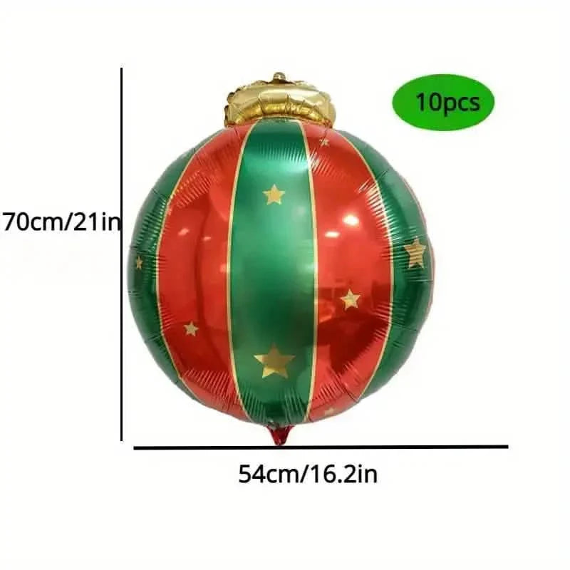 15-Pieces: Giant Shatterproof Christmas Hanging Ball Decorations DailySale