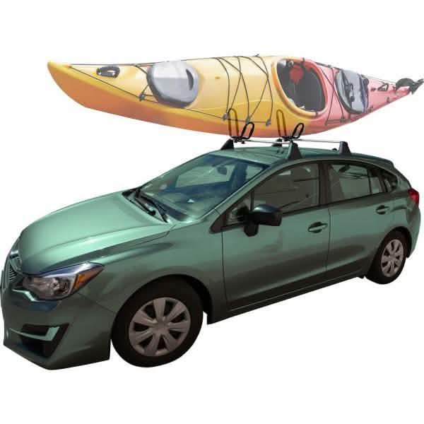 150 lbs. Capacity Steel J-Rack Rooftop Kayak Carrier DailySale