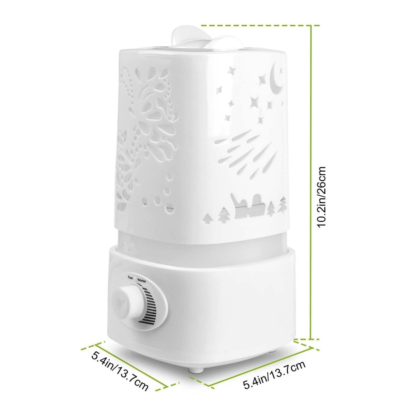1500ml Ultrasonic Aroma Essential Oil Diffuser DailySale