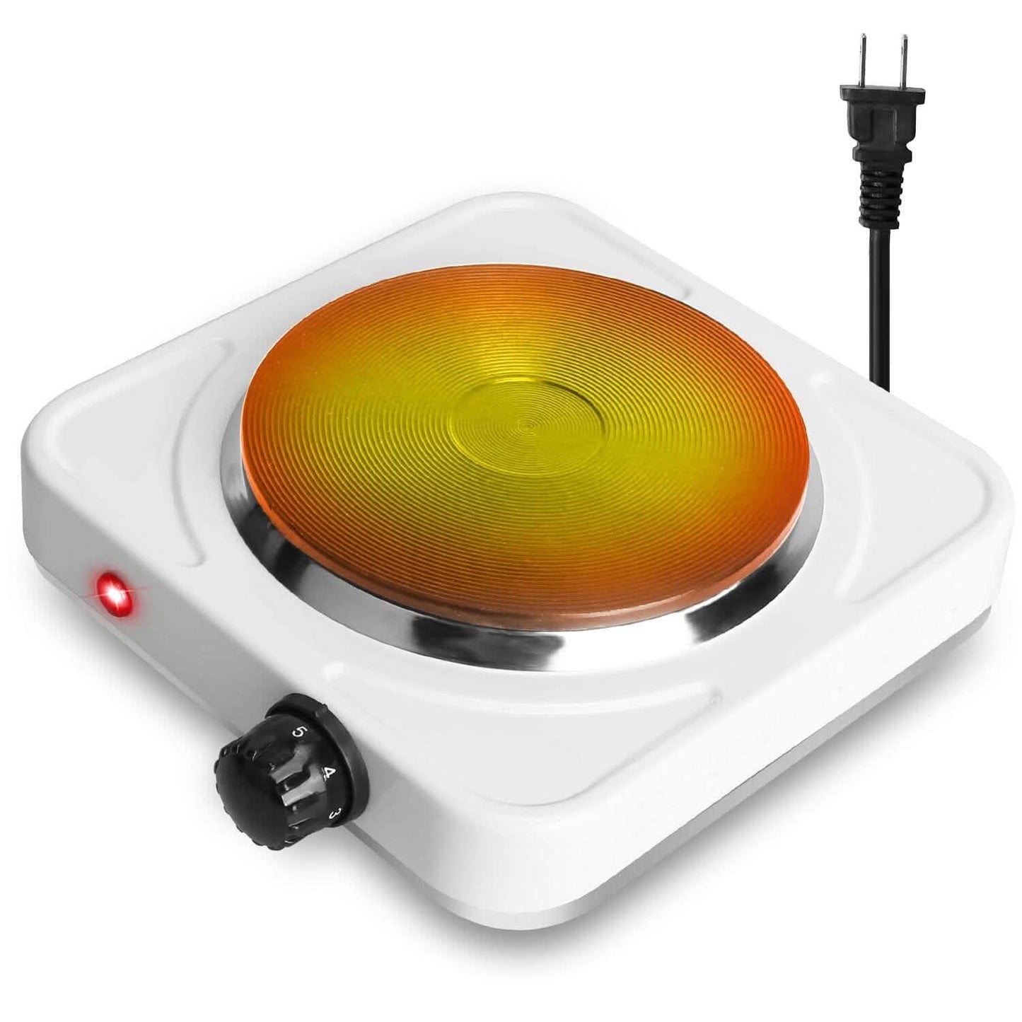 1500W Portable Heating Hot Plate Stove Countertop with Non Slip Rubber DailySale