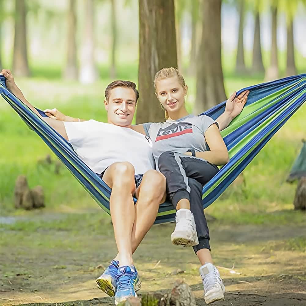 Portable Hammock – Anti-Roll, Lightweight, Easy Setup DailySale
