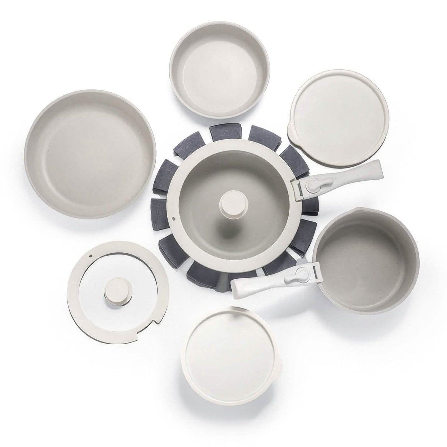 17-Pieces: Nonstick Cookware Set Induction Kitchen Pots and Pans DailySale