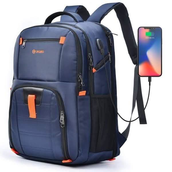 17.3 Inch USB Charging Laptop Briefcase/Backpack DailySale